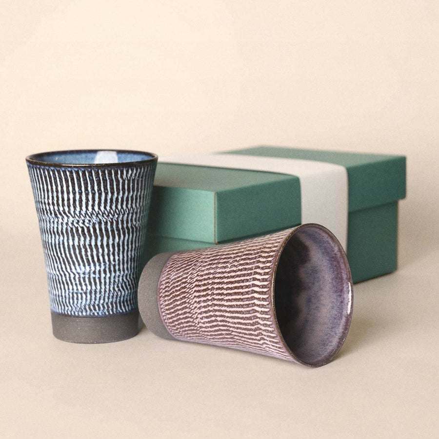 Cup Set - Sazanami Pair