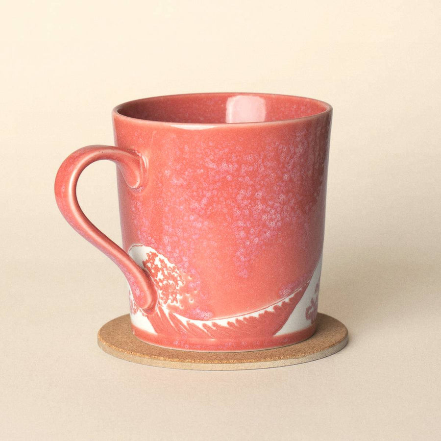 Mug Set - Hokusai Wave and Wind Pair
