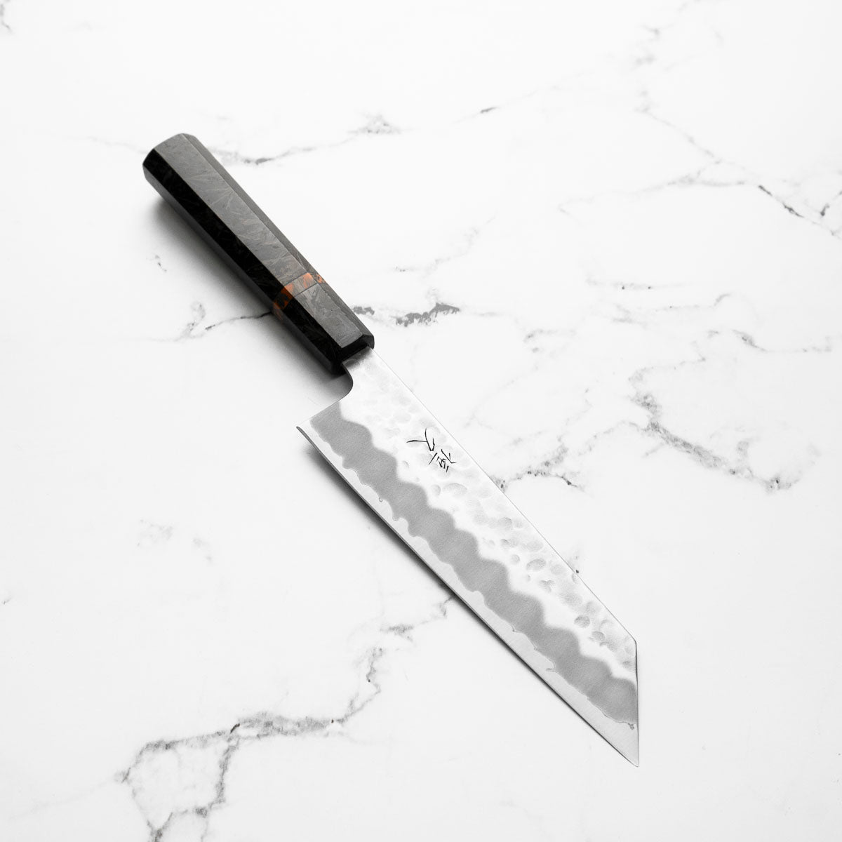 Tsunehisa White 2 Stainless Clad Tsuchime Bunka 165mm - Carbon Fibre
