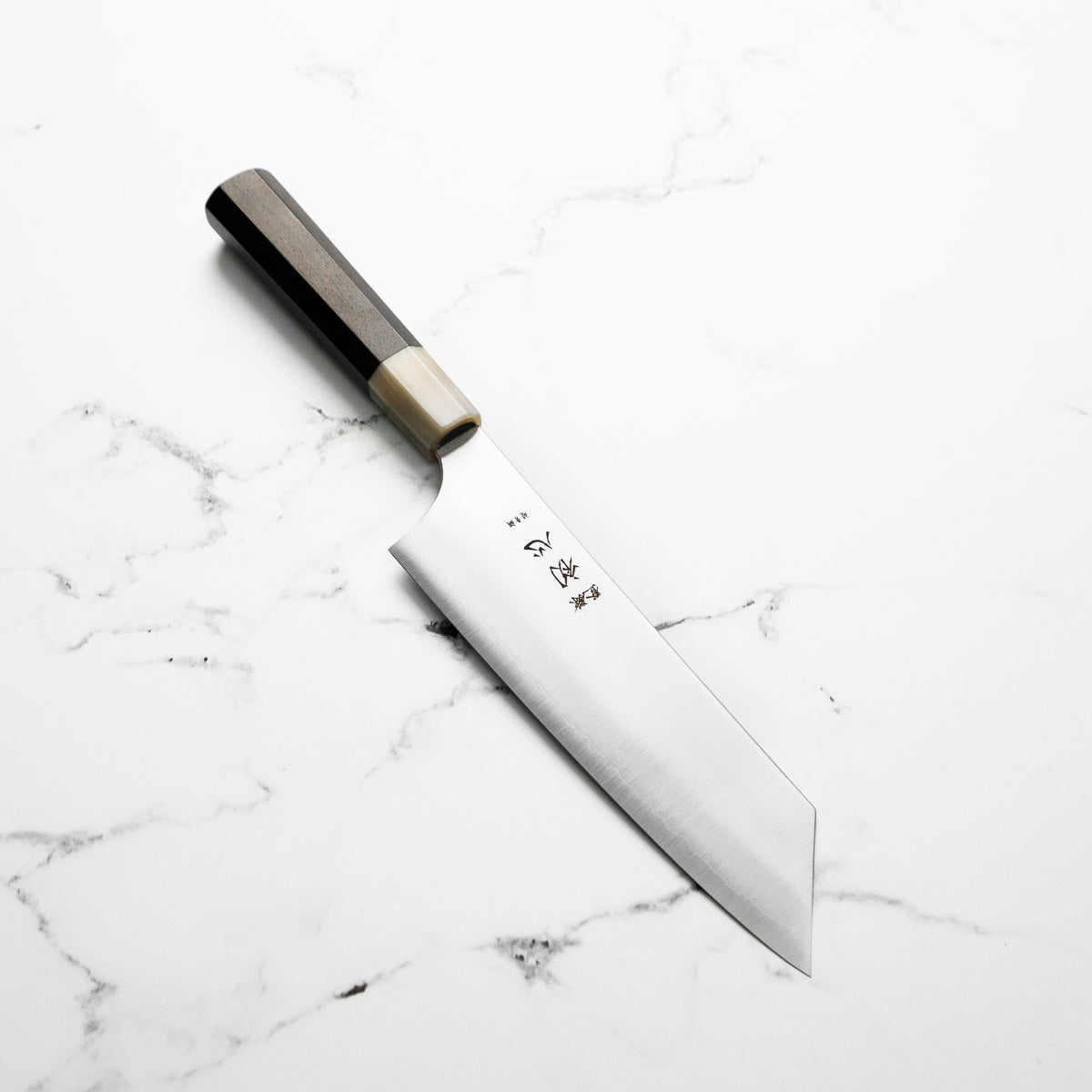 Hatsukokoro Hayabusa Blue Super Bunka 180mm - Ebony & Blonde