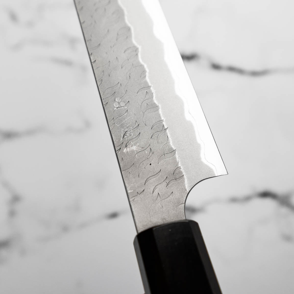 Nigara Hamono Blue Super Tsuchime Kiritsuke Sujihiki 255mm - Ebony