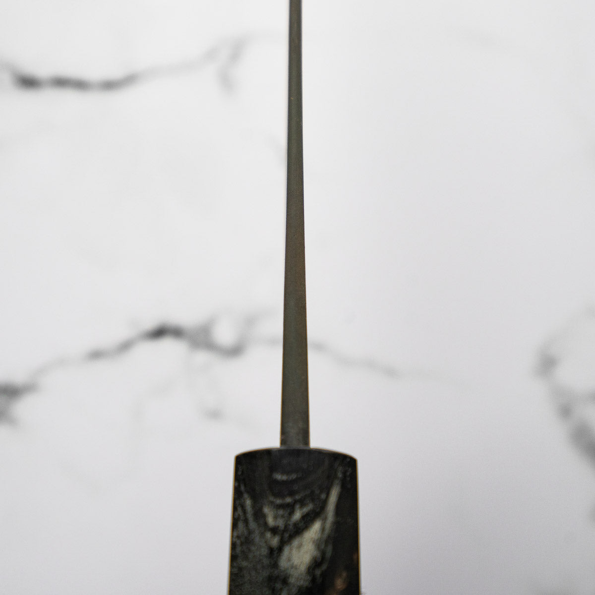 Hatsukokoro Shinkiro Blue Super Damascus Kurouchi Kiritsuke 240mm - Maple
