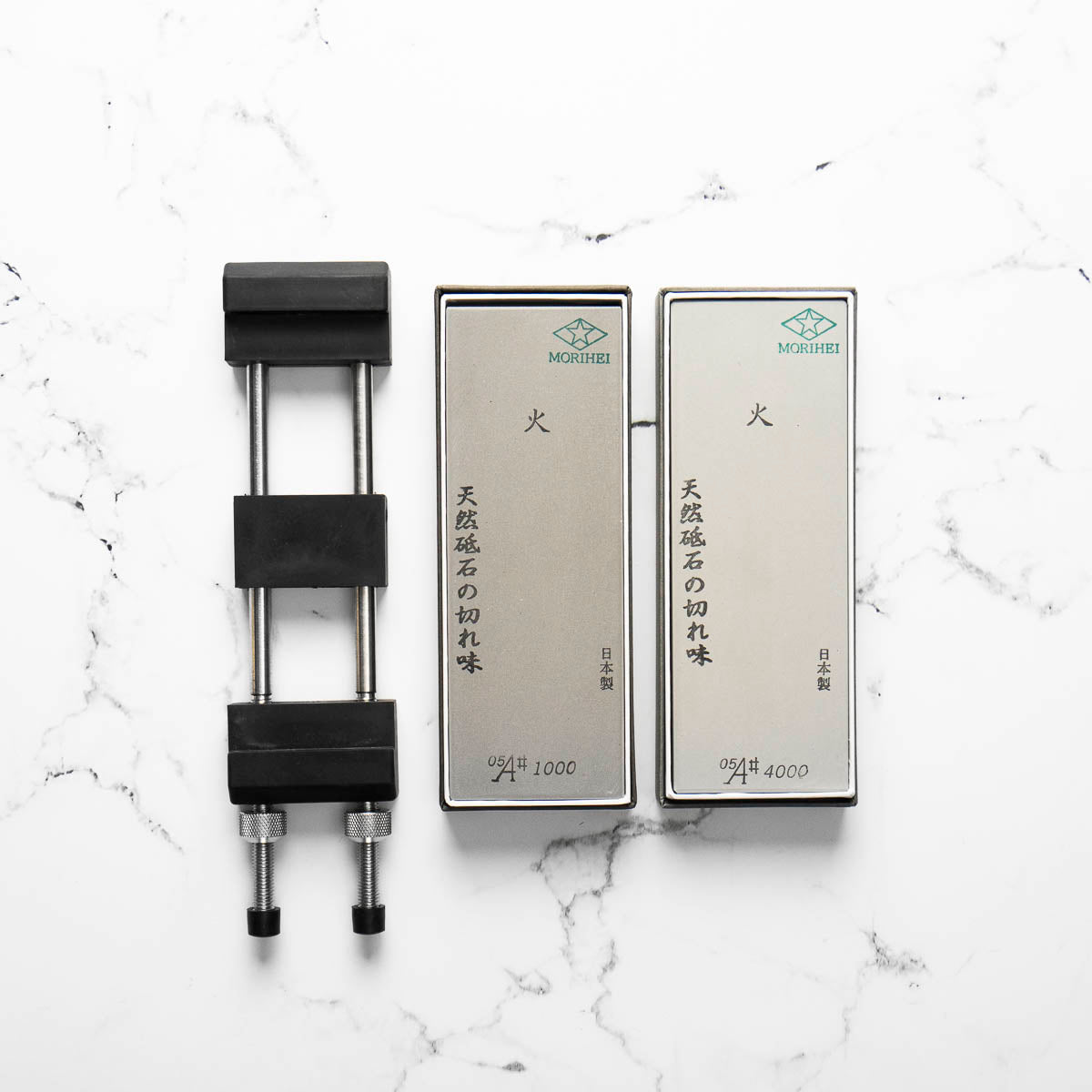 Morihei Hishiboshi 1000/4000 Whetstone Bundle