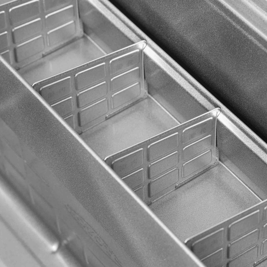 TOYO Cantilever Toolbox ST-350SV (Silver)