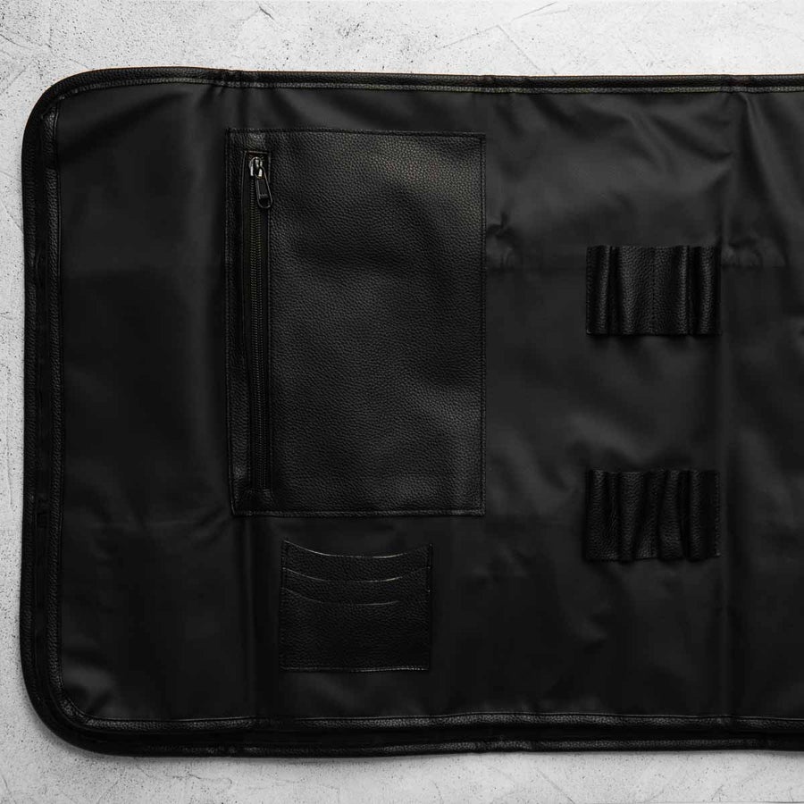 Porter 17 Pocket Polymer Leather Trim Knife Bag