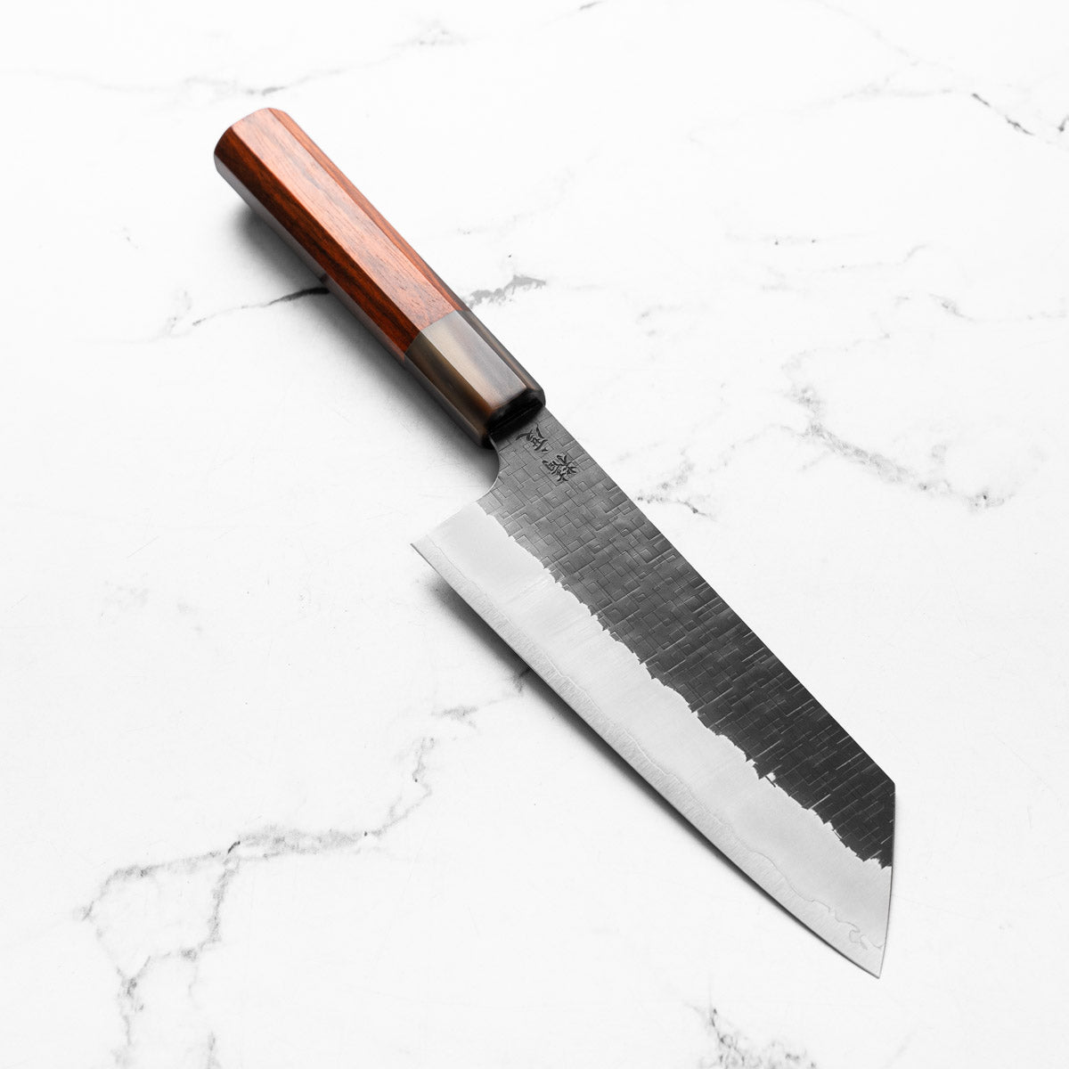 Seido "Aomori" Ginsan Tsuchime Bunka 165mm - Siamese Rosewood