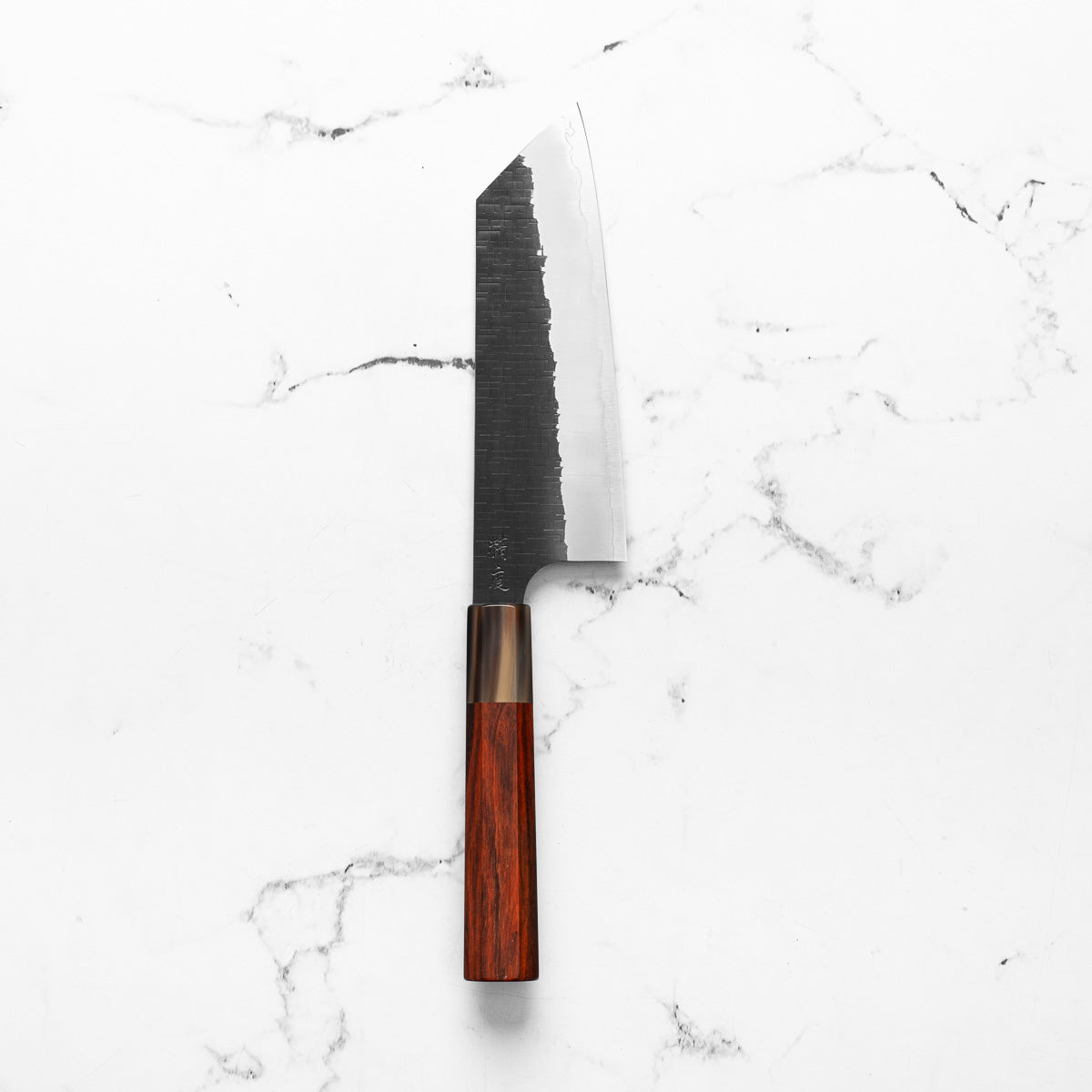 Seido "Aomori" Ginsan Tsuchime Bunka 165mm - Siamese Rosewood