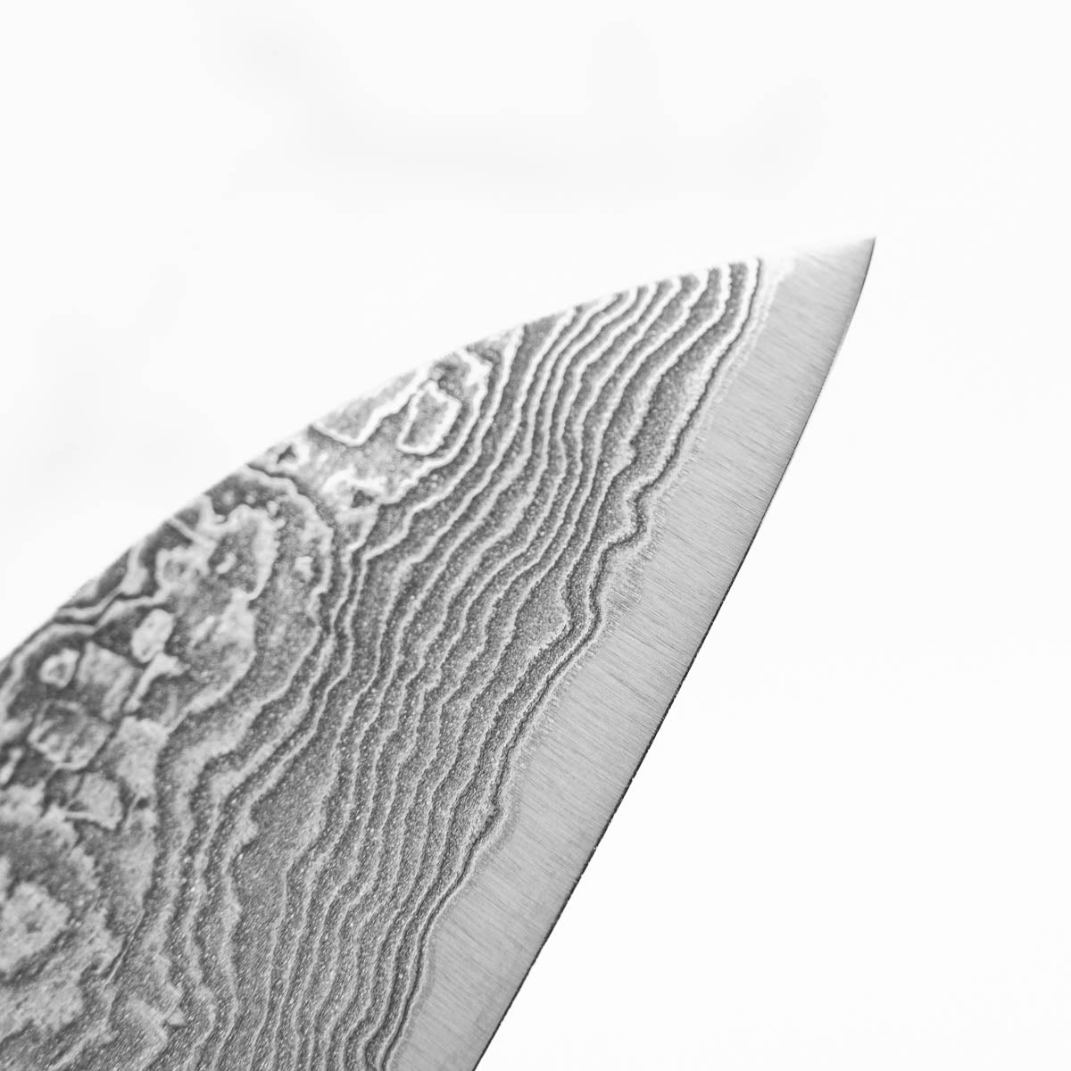 Shigeki Tanaka R2/SG2 Black Damascus Gyuto 180mm