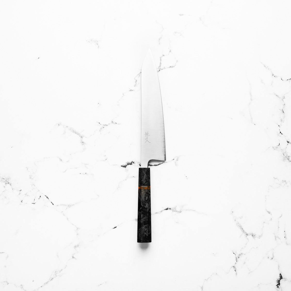 Tsunehisa Migaki Blue Super Gyuto 210mm - Carbon Fibre