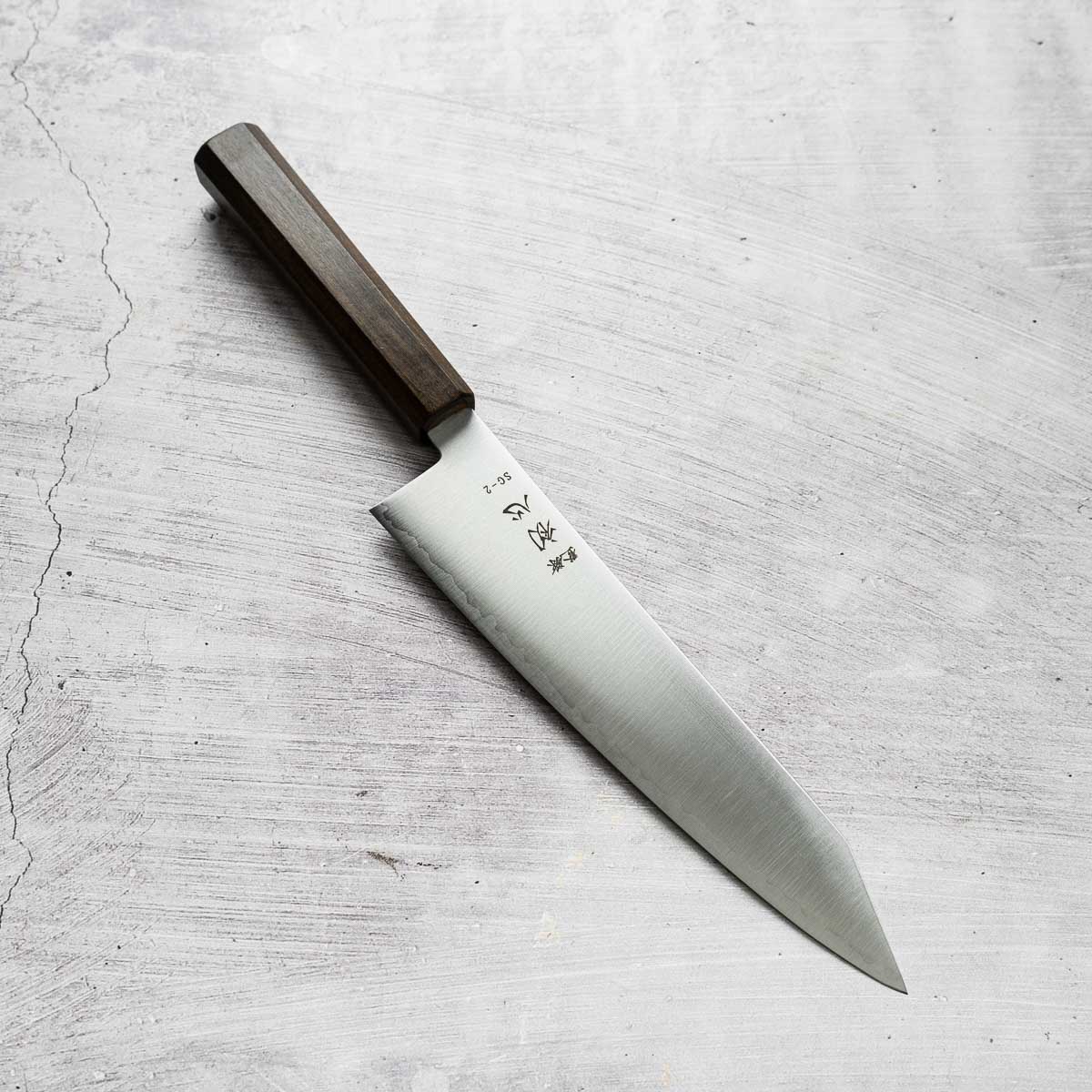 Hatsukokoro Hayabusa SG2 Kiritsuke 210mm - Mono Bubinga
