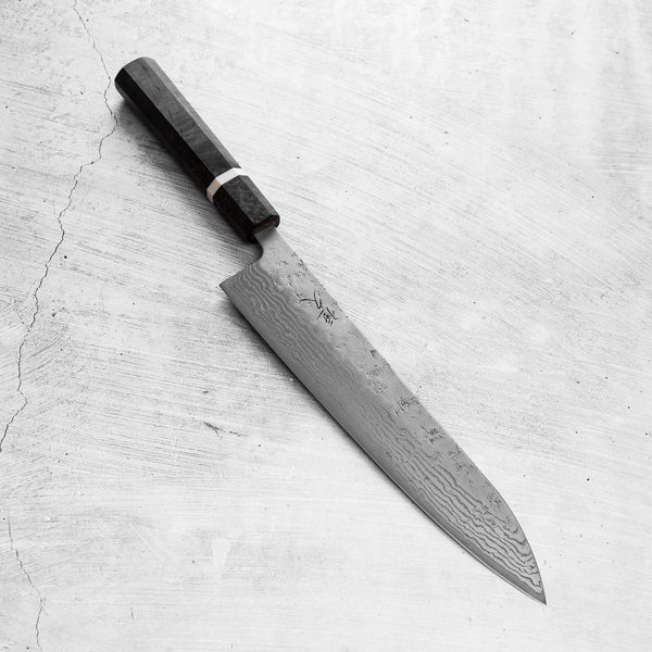 Tsunehisa Swedish Stainless Washiji Gyuto 240mm