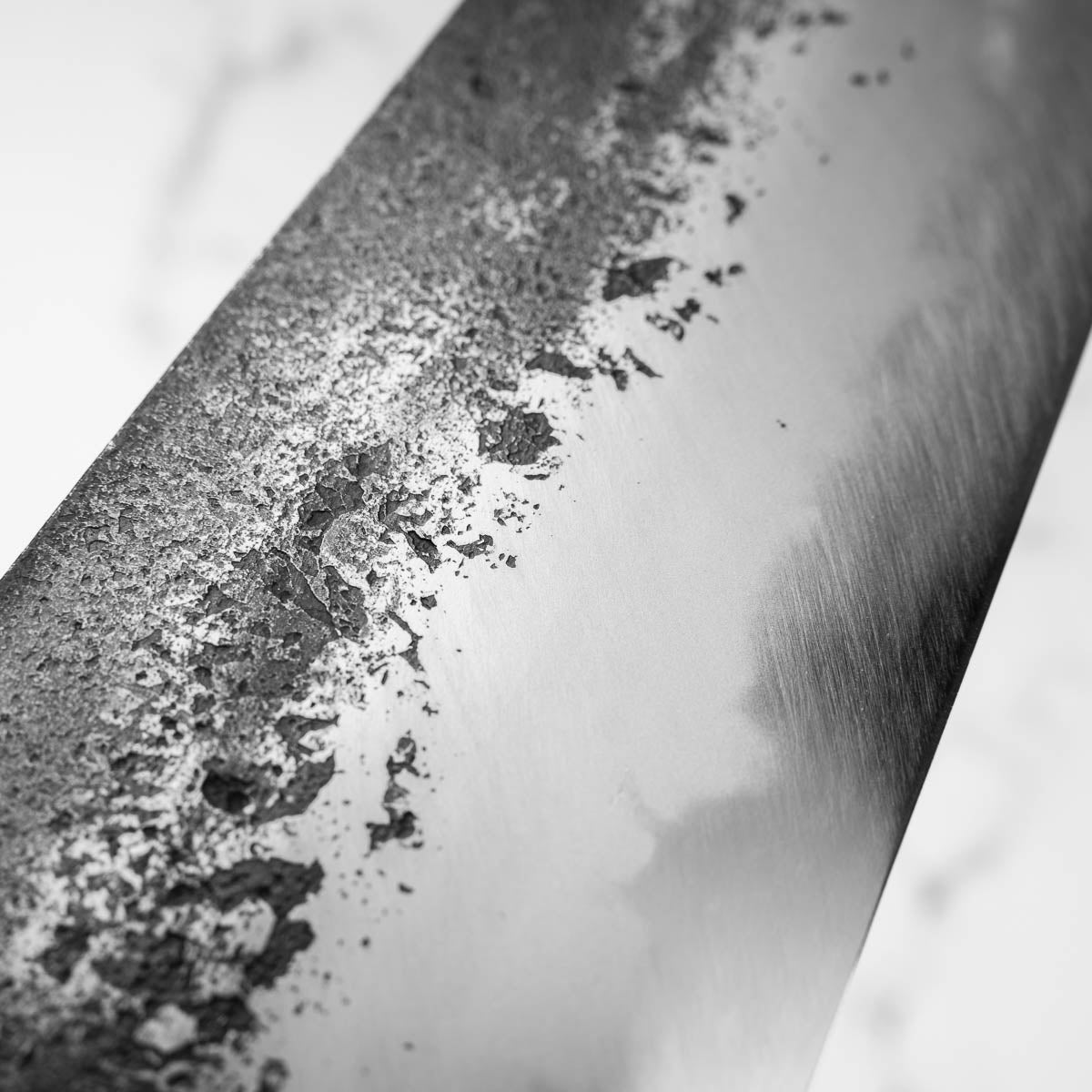 Mazaki Hon-Sanmai Blue 1 Kurouchi Kiritsuke 360mm