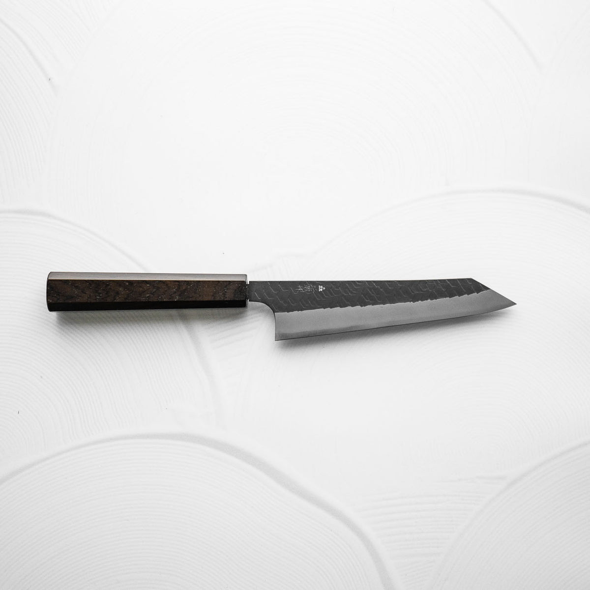 Nigara Hamono SG2 Kurouchi Tsuchime Honesuki 150mm - Ebony