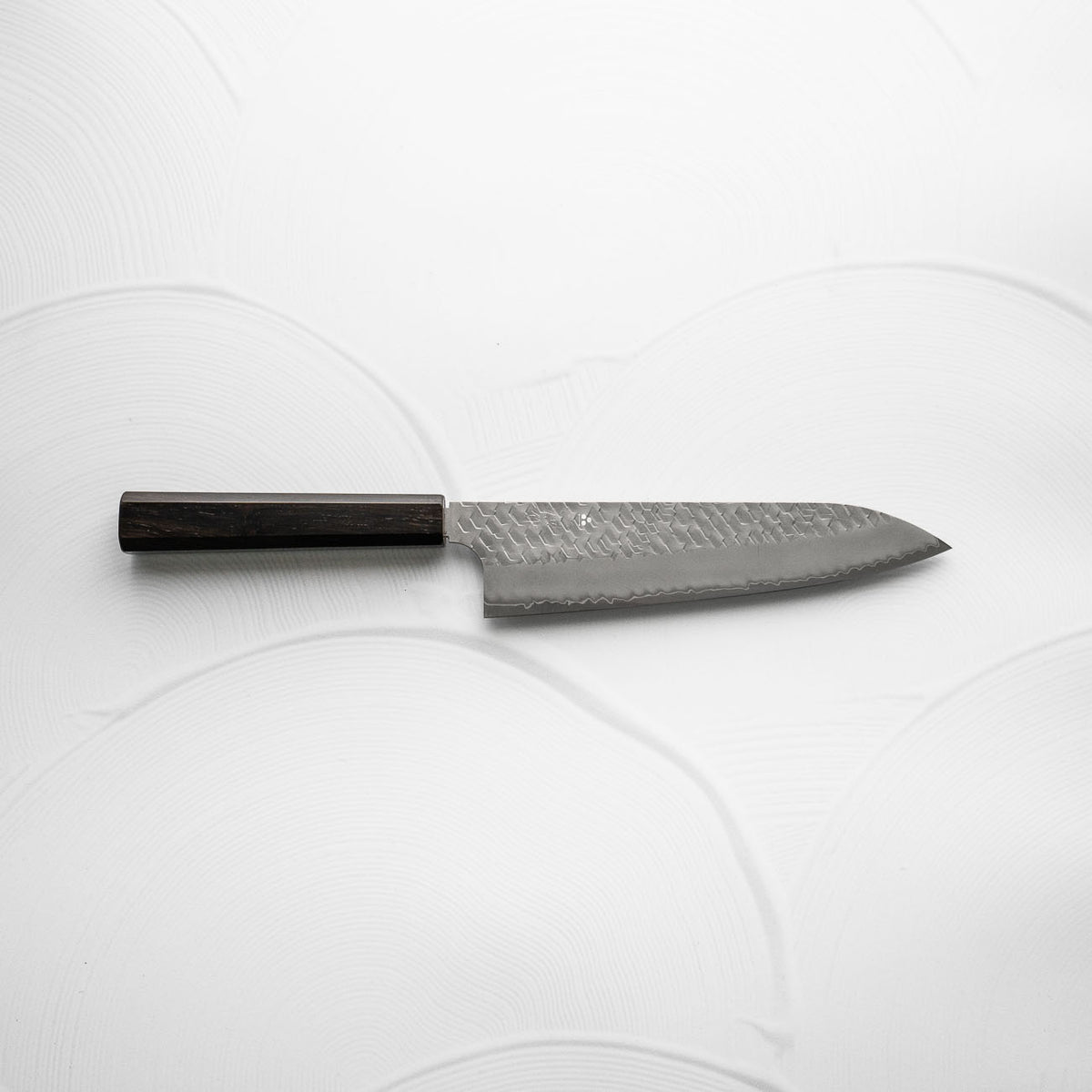 Nigara Hamono SG2 Migaki Tsuchime Gyuto 210mm - Ebony