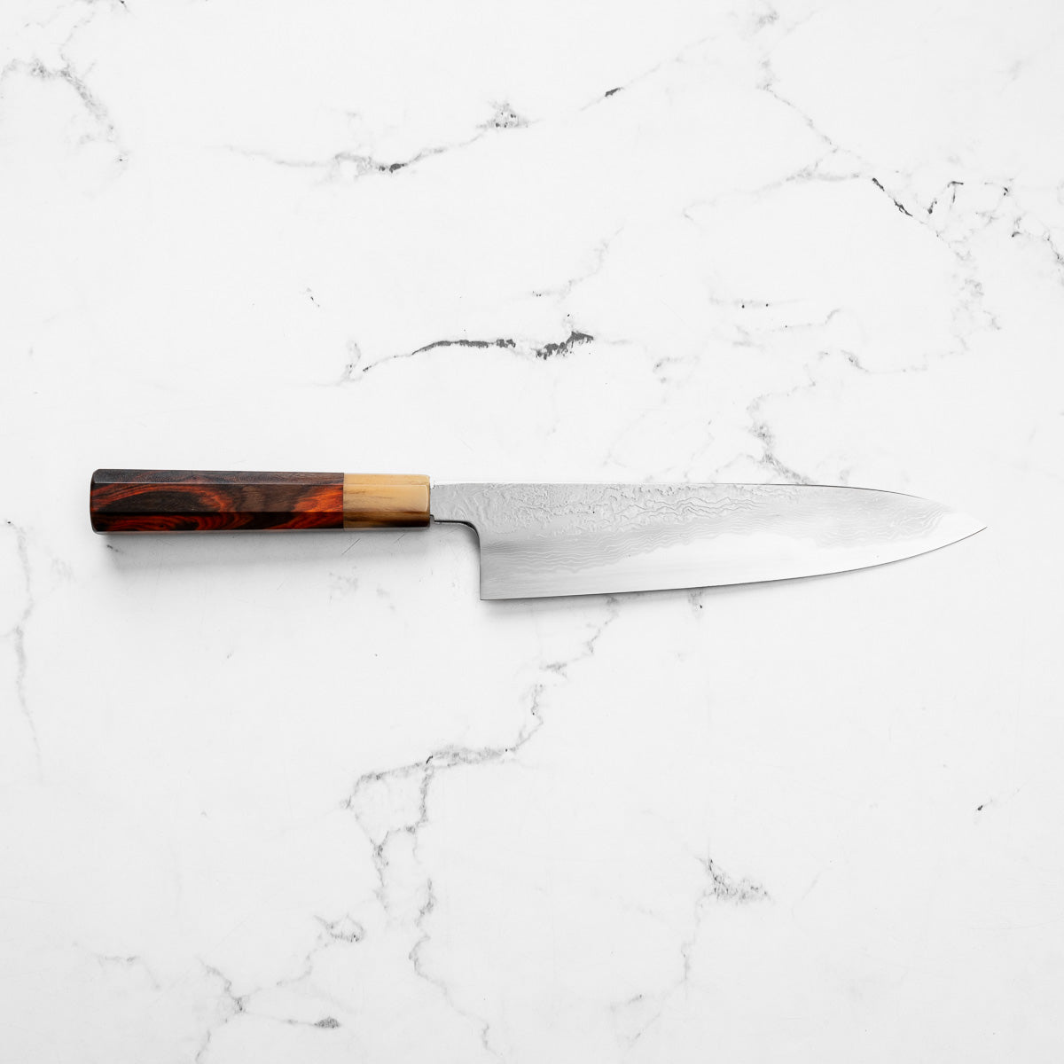 Masuda Migaki Gyuto 220mm - Siamese Rosewood & Blonde