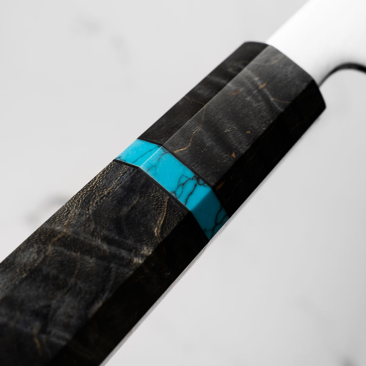 Tadokoro Hamono Ginsan Gyuto 240mm - Maple Turquoise