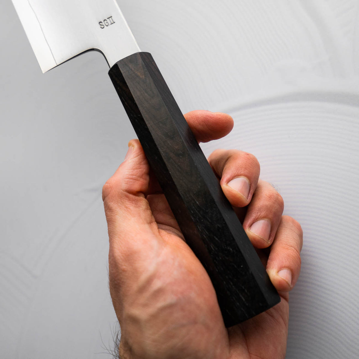 Myojin Riki Seisakusho SG2 Gyuto 240mm - Ebony