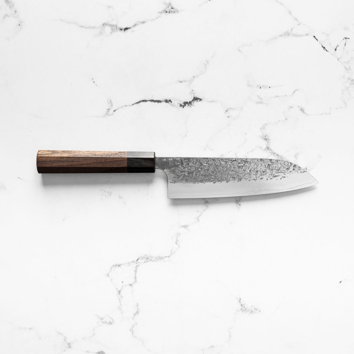 Yu Kurosaki Shizuku SG2 Santoku 165mm - Honduran Rosewood