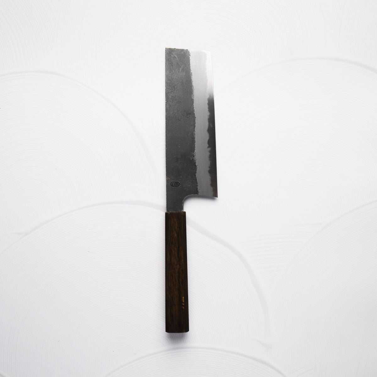 Sakai Kikumori "Kikuzuki Kuro" Nakiri 180mm