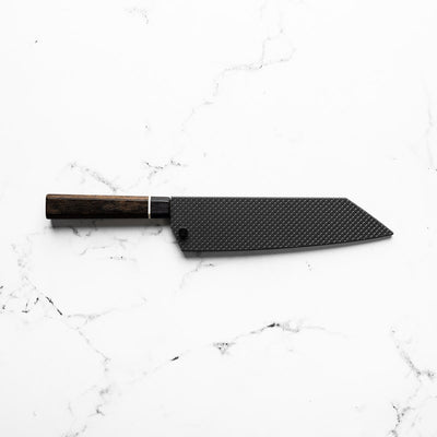 Senzo Black Bunka 200mm - Fitted Saya - Scales