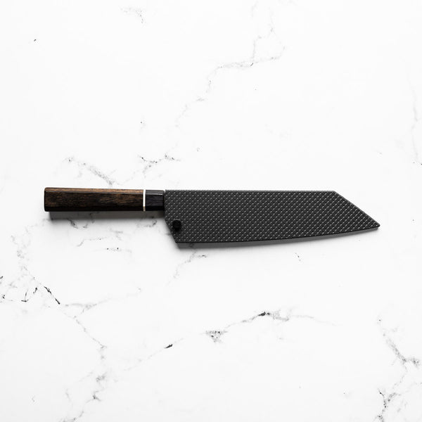 Senzo Black Bunka 200mm - Fitted Saya - Scales