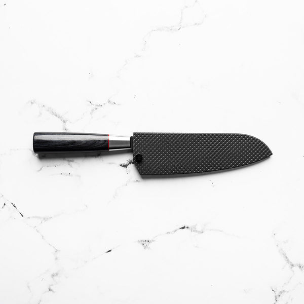 Senzo Classic Santoku 167mm - Fitted Saya - Scales