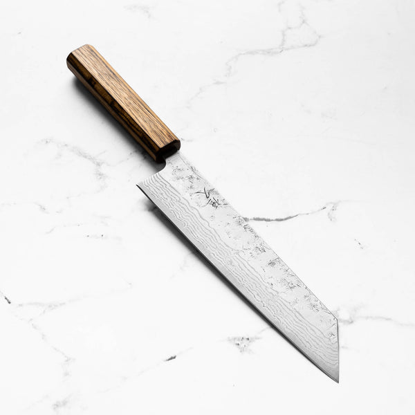 Tsunehisa Swedish Stainless Washiji Kiritsuke 210mm - Black Oak