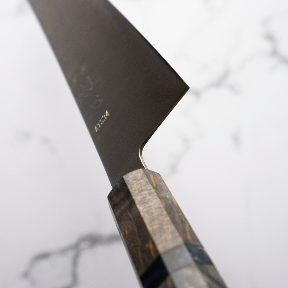 Hatsukokoro Hayabusa ATS34 Kiritsuke 210mm - Dark Maple