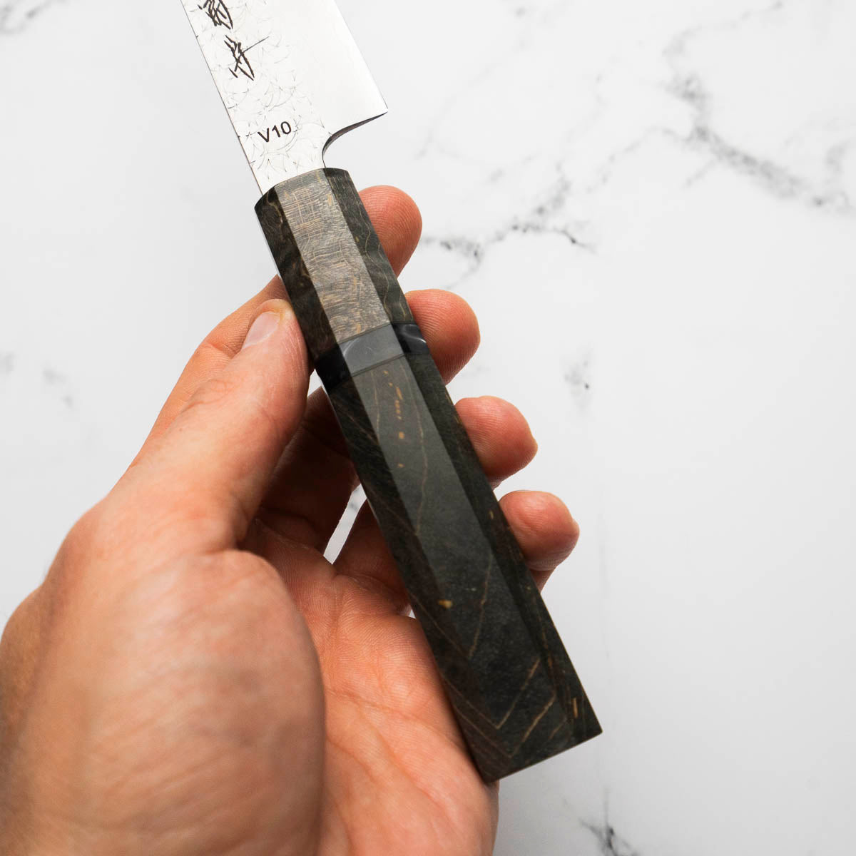 Sakai Kikumori VG10 Petty 135mm - Dark Maple