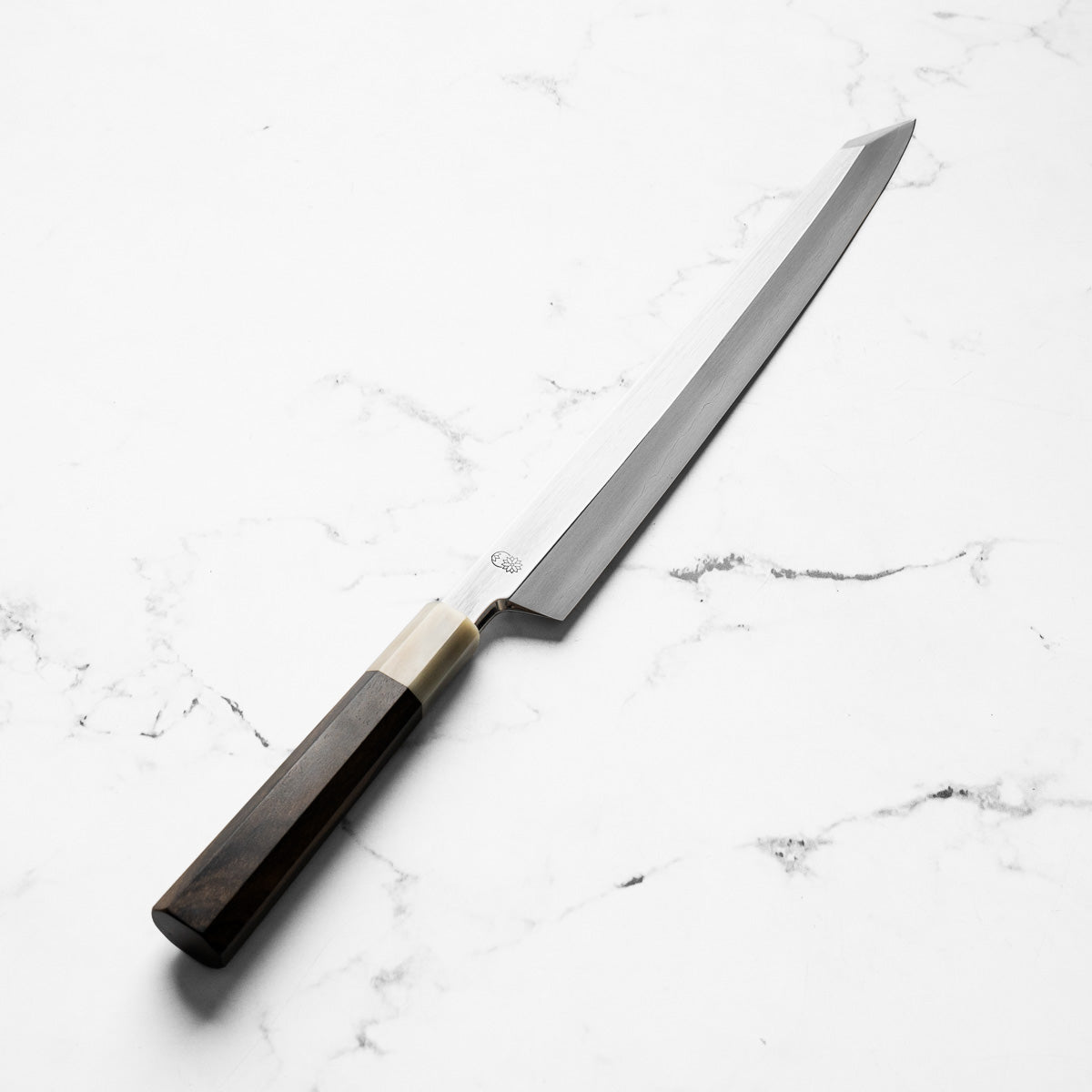 Sakai Kikumori "Choyo" Ginsan Kiritsuke Yanagiba 300mm - Persimmon