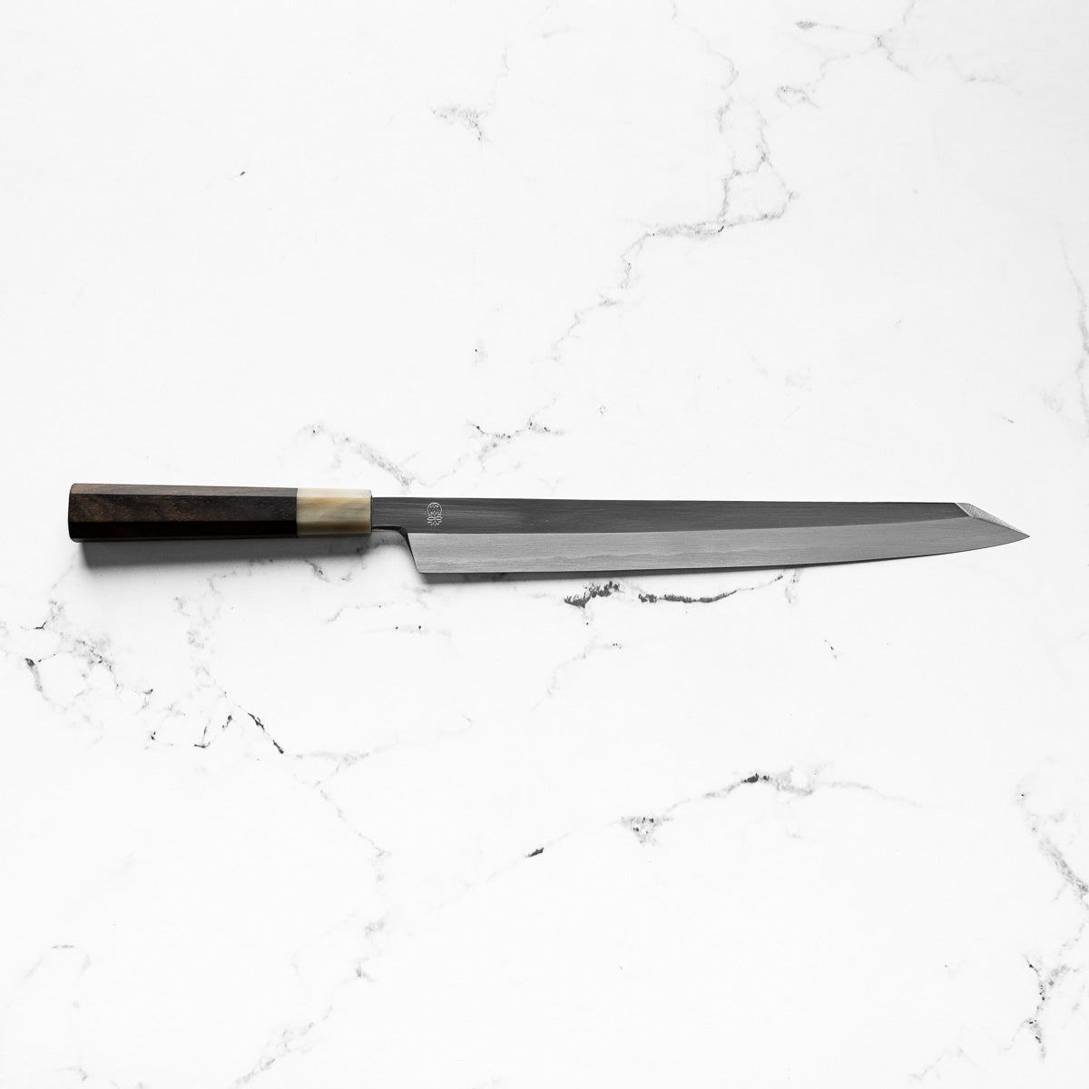 Sakai Kikumori "Choyo" Ginsan Kiritsuke Yanagiba 300mm - Persimmon