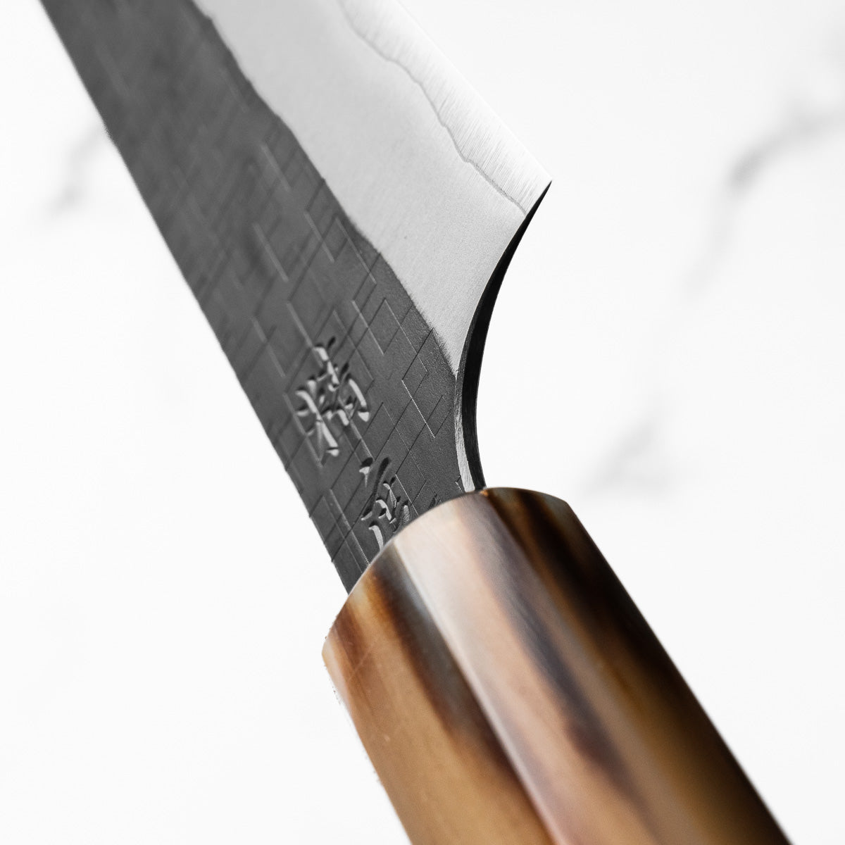 Seido "Aomori" Ginsan Tsuchime Petty 135mm - Siamese Rosewood