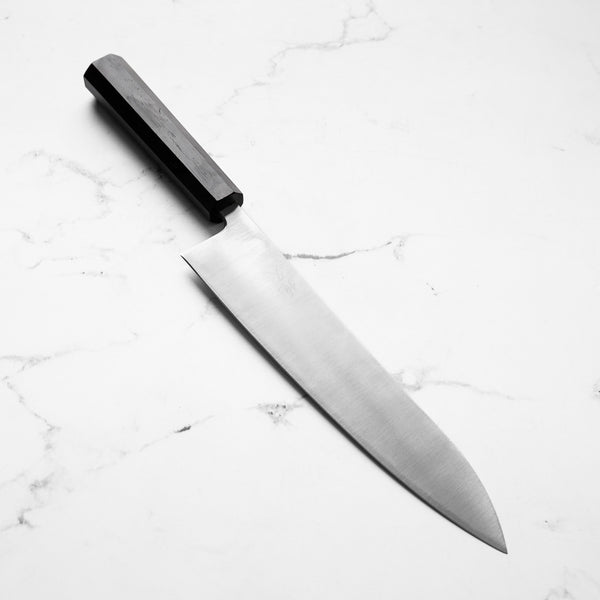 Tsunehisa Blue Super Migaki Gyuto 240mm - Ebony