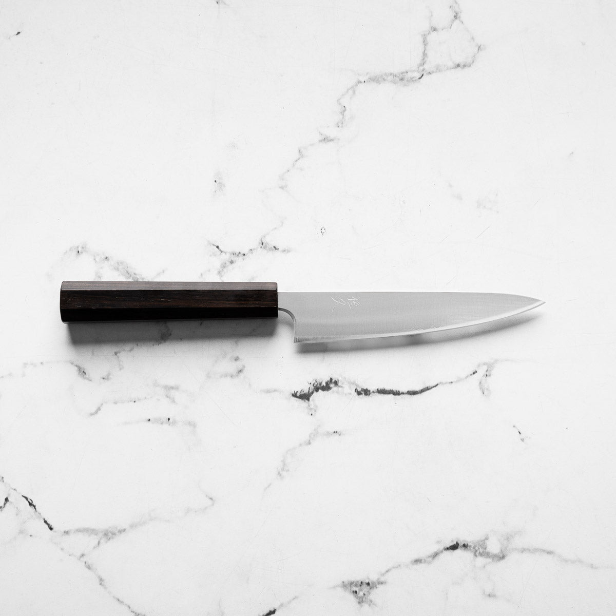 Tsunehisa Blue Super Migaki Petty 135mm - Ebony
