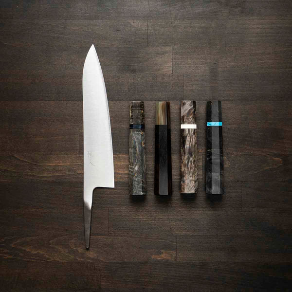 Tsunehisa Ginsan Migaki Gyuto 210mm - Build Your Own