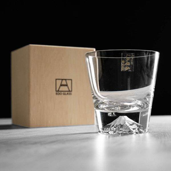 Edo Kiriko - Mt. Fuji Rock Glass