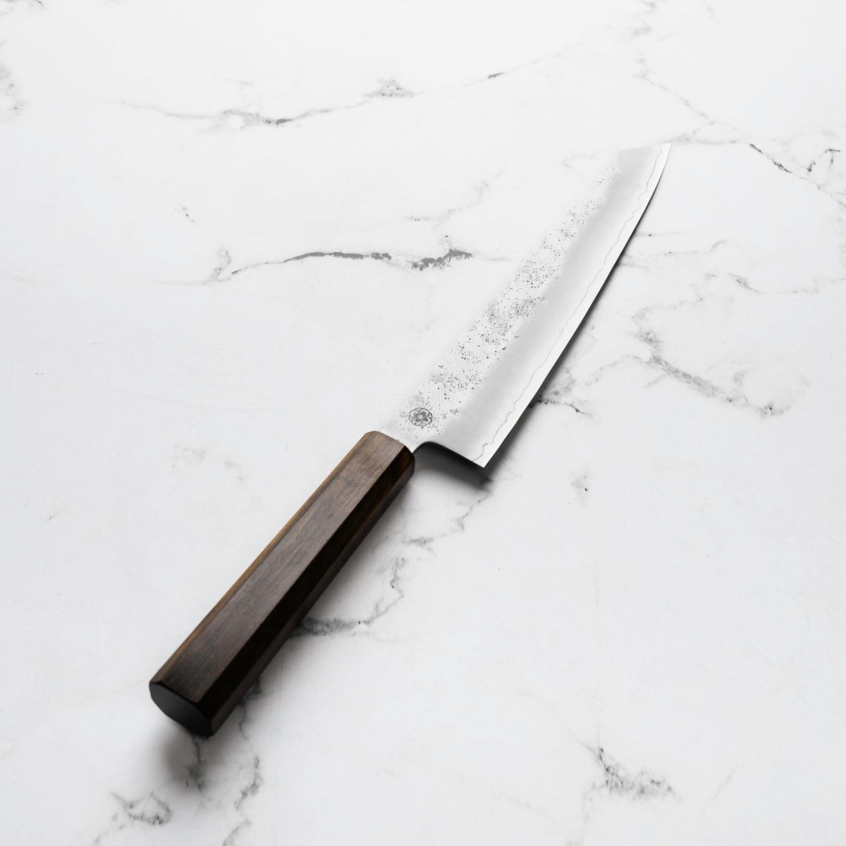 Hajimaru Ginsan Nashiji Kiritsuke Gyuto 205mm - Mono Bubinga