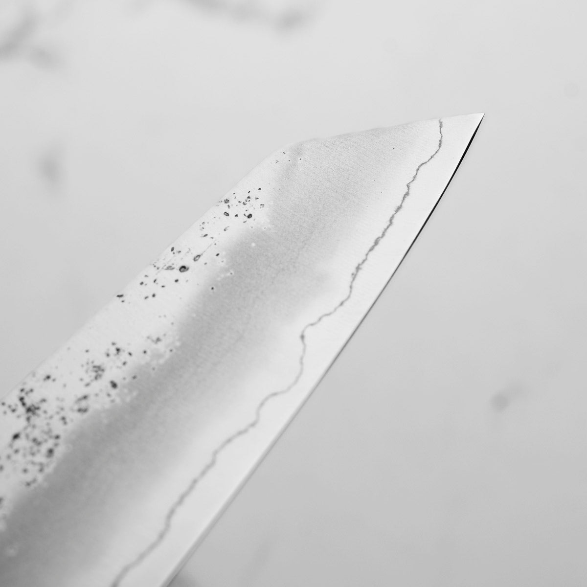 Hajimaru Ginsan Nashiji Kiritsuke Gyuto 205mm - Mono Bubinga