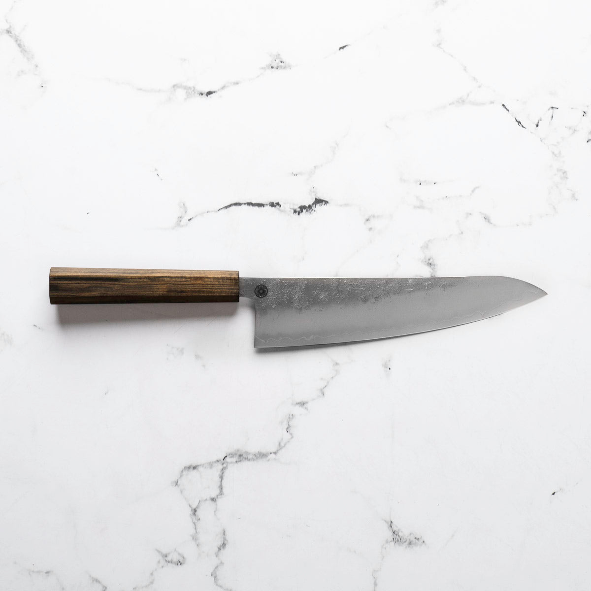 Hajimaru Ginsan Nashiji Gyuto 210mm - Mono Bubinga