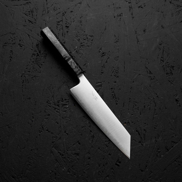 Tsunehisa Migaki Blue Super Bunka 170mm - Dark Carbon Fibre