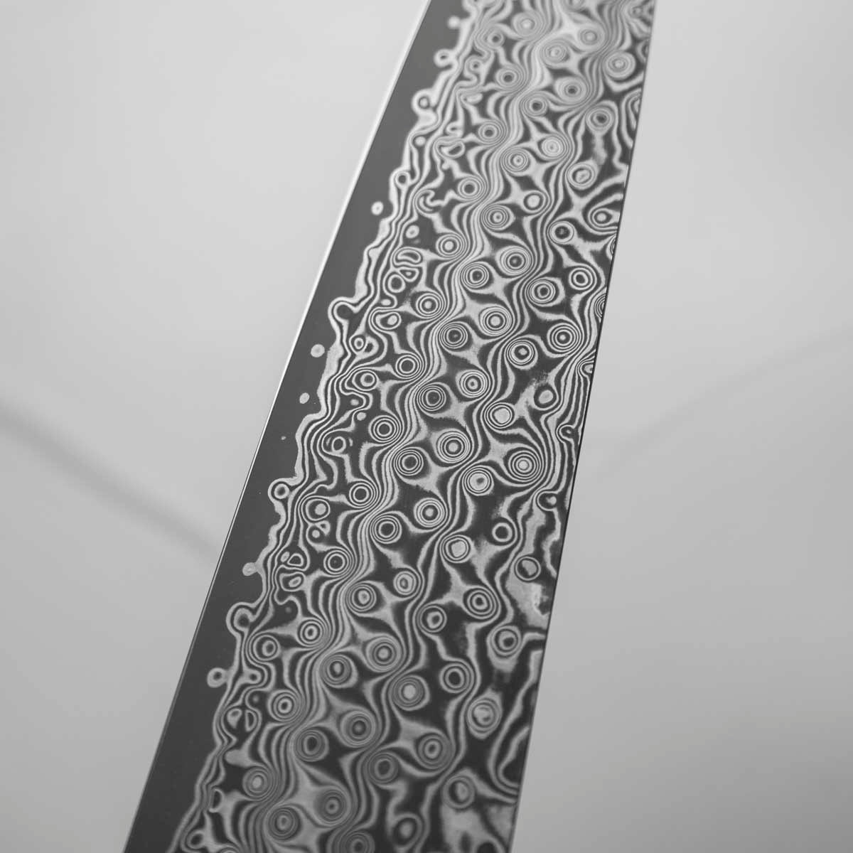 Nigara Hamono SG2 Raindrop Damascus Gyuto 240mm - Ebony