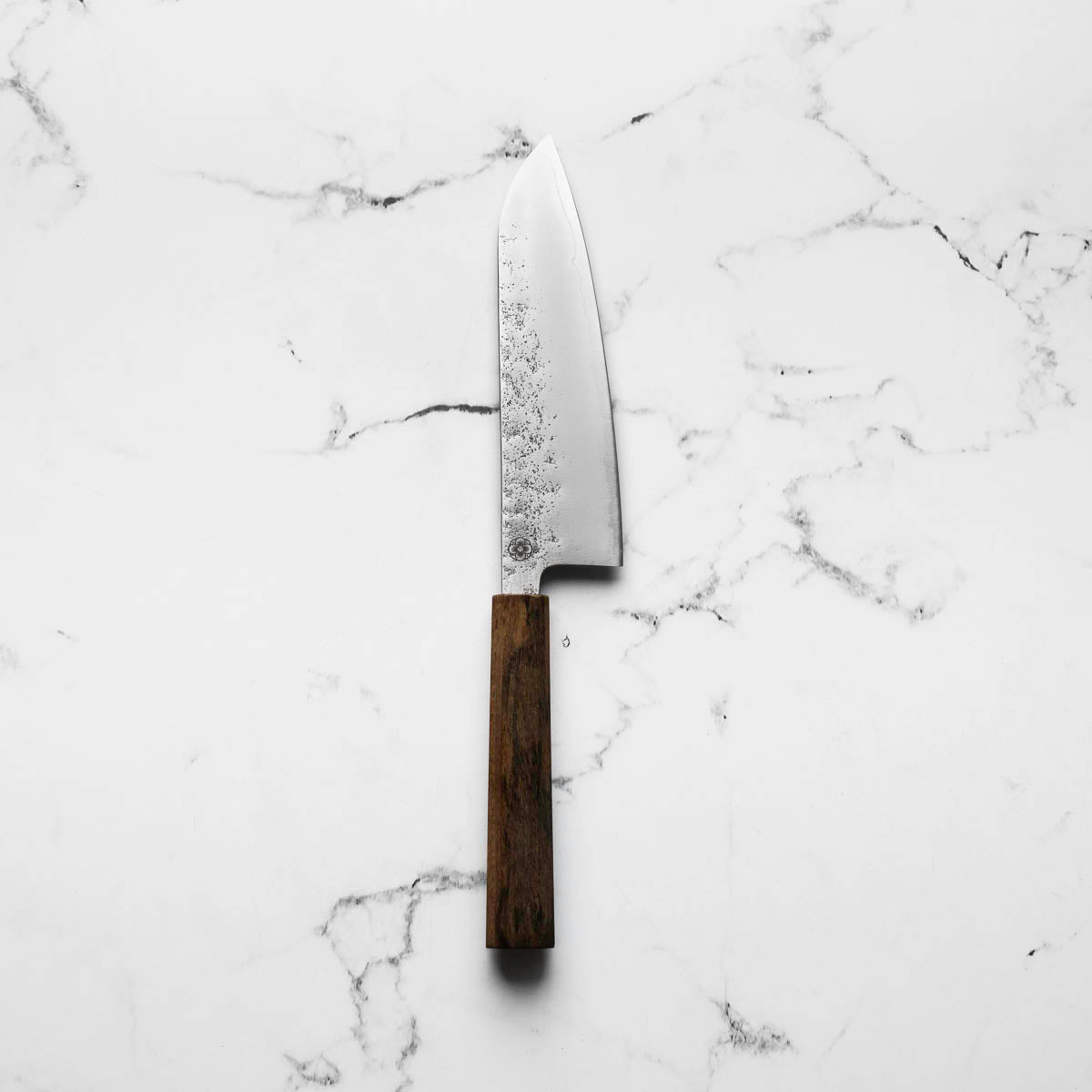 Hajimaru Ginsan Nashiji Santoku 170mm - Bubinga