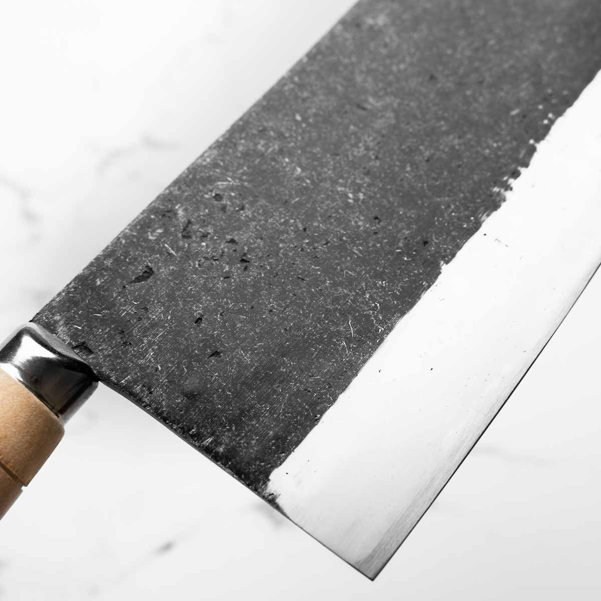 Hatsukokoro Sentan Blue 2 Kurouchi Chinese Cleaver 190mm