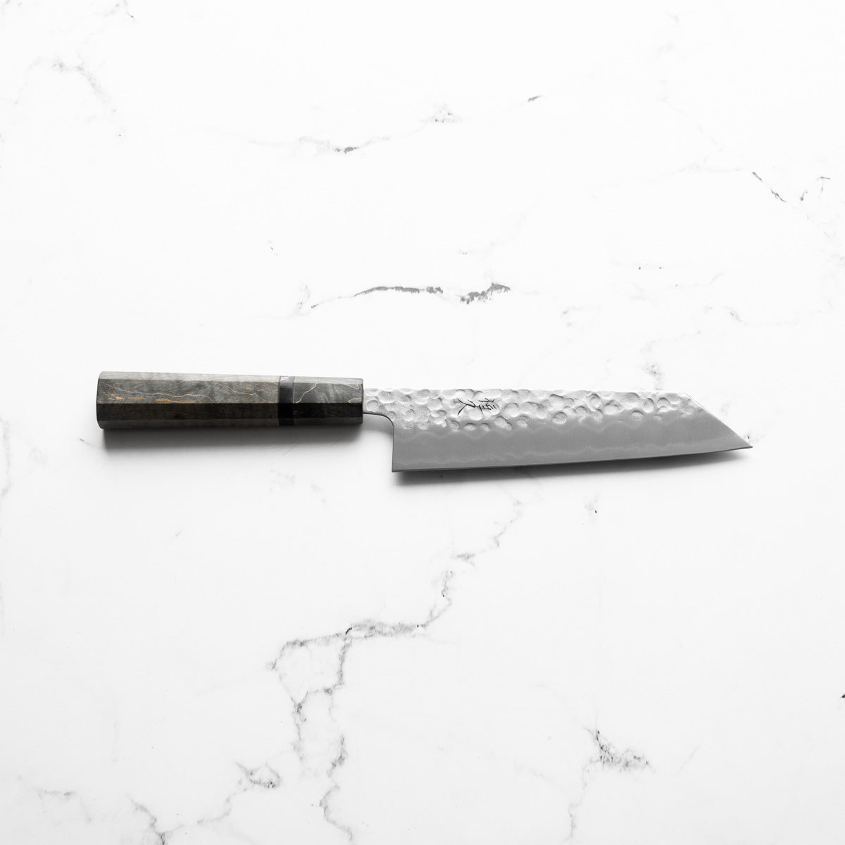 Tsunehisa White 2 Stainless Clad Tsuchime Bunka 165mm - Dark Maple
