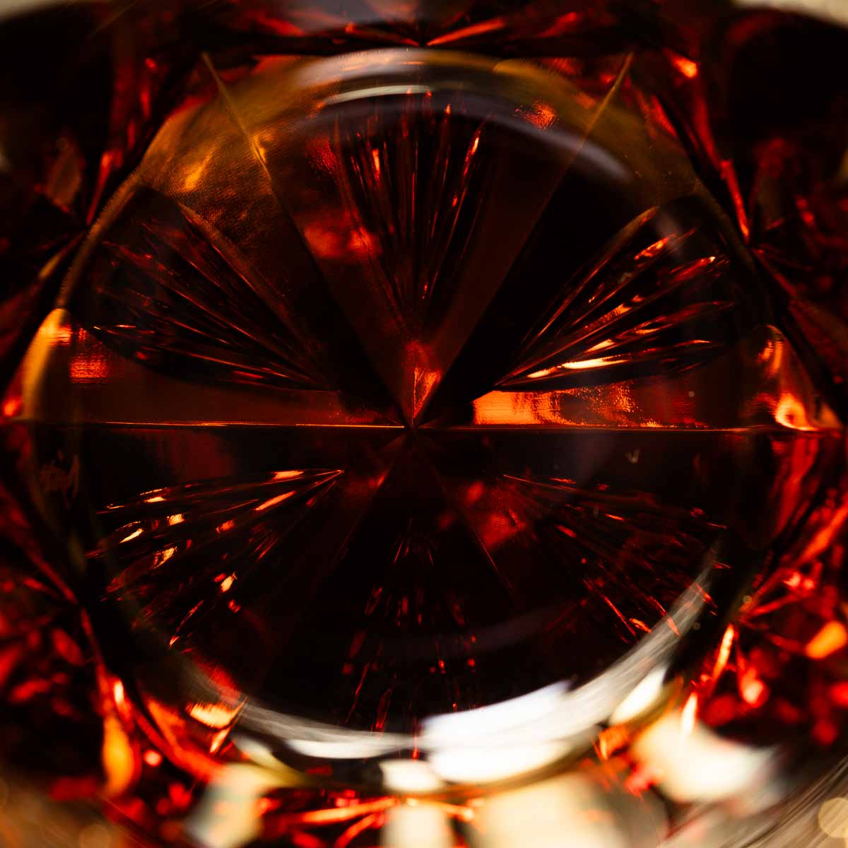 Nemoto Glass Crafts Rock Glass Shizuku Red - view 5