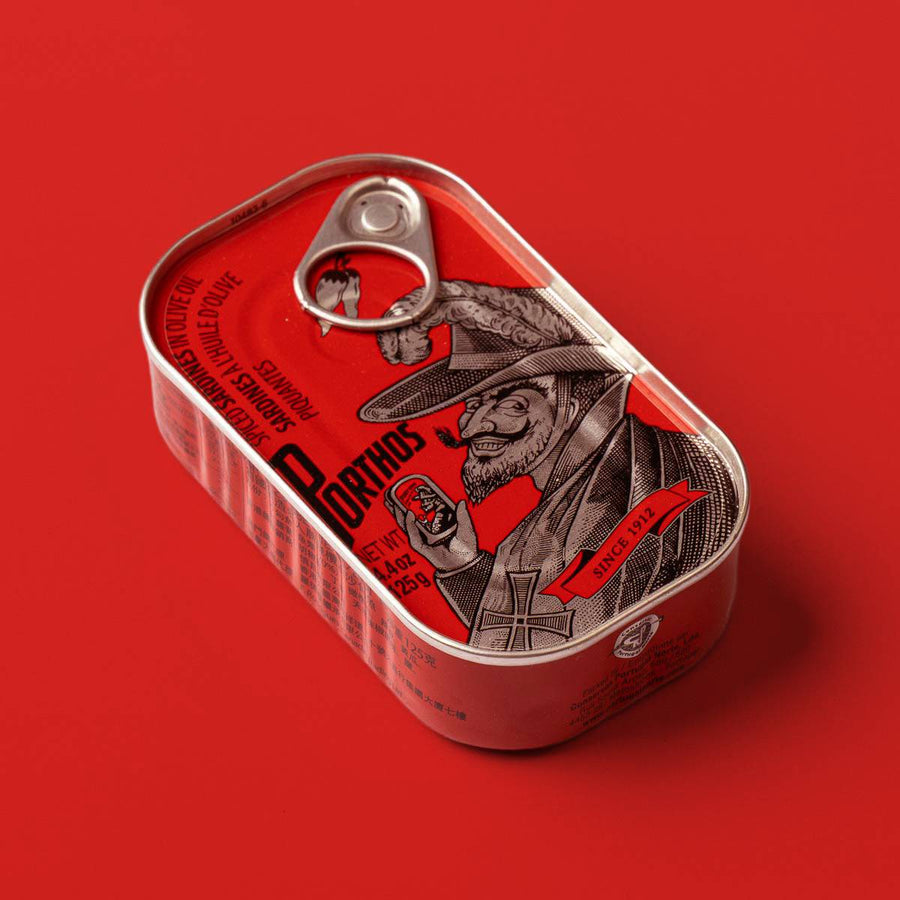 Porthos - Spicy Sardines in Olive Oil
