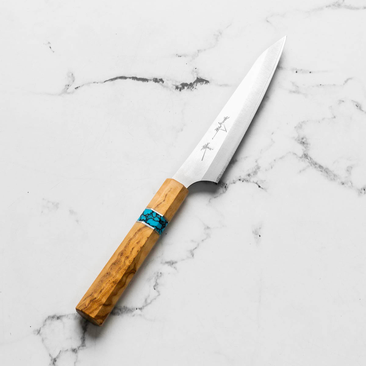 Yu Kurosaki Shin-Gekko VGXEOS Petty 130mm - Olive Wood