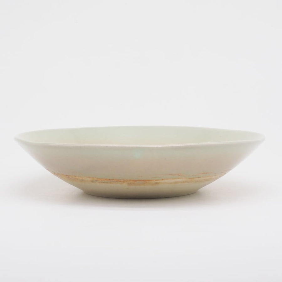 Bread & Rice Glossy Glaze Large Bowl - Clear