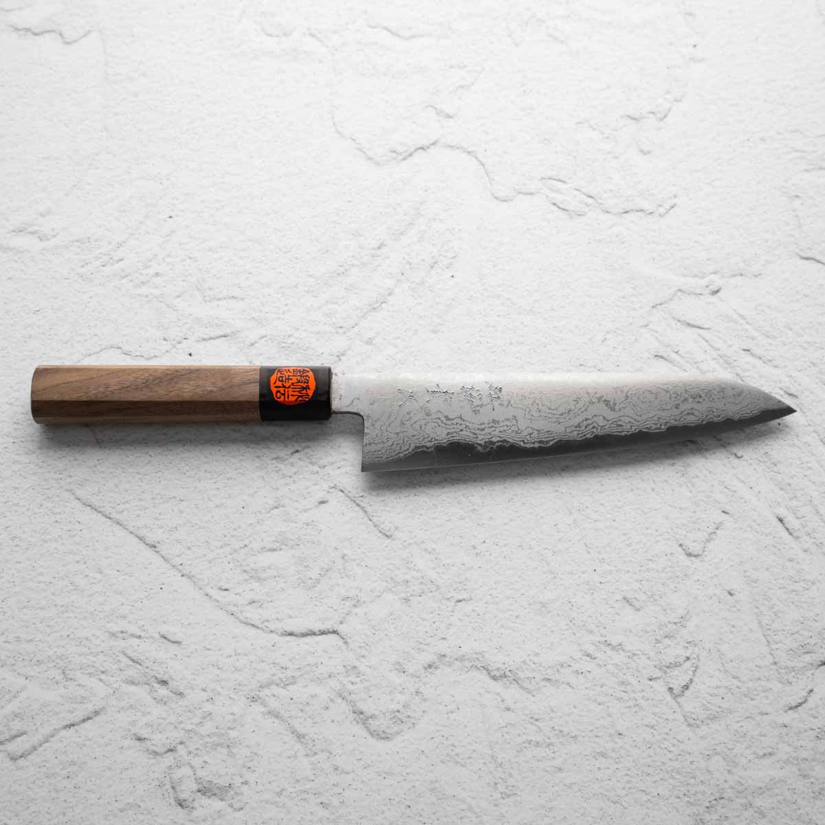 Shigeki Tanaka Blue 2 Damascus Gyuto 180mm