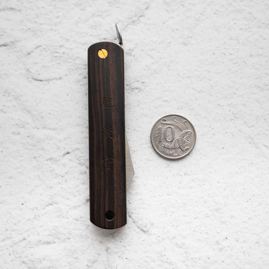 Nagao Kanekoma Higonokami VG10 Custom - Ebony - No 52